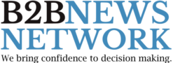 B2BNEWS NETWORK logo with the tagline 'We bring confidence to decision making'.