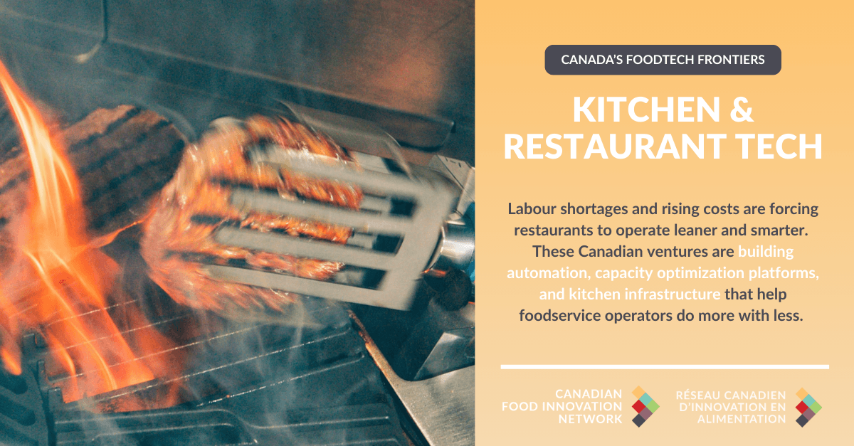 Automating the Back of House: How Kitchen & Restaurant Tech Is Reshaping Canada’s Foodservice Sector
