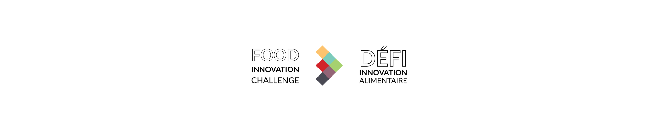Logos for Food Innovation Challenge and Défi Innovation Agriculture.