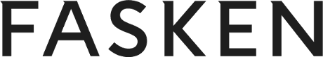 The word FASKEN in bold, dark gray letters on a black background.
