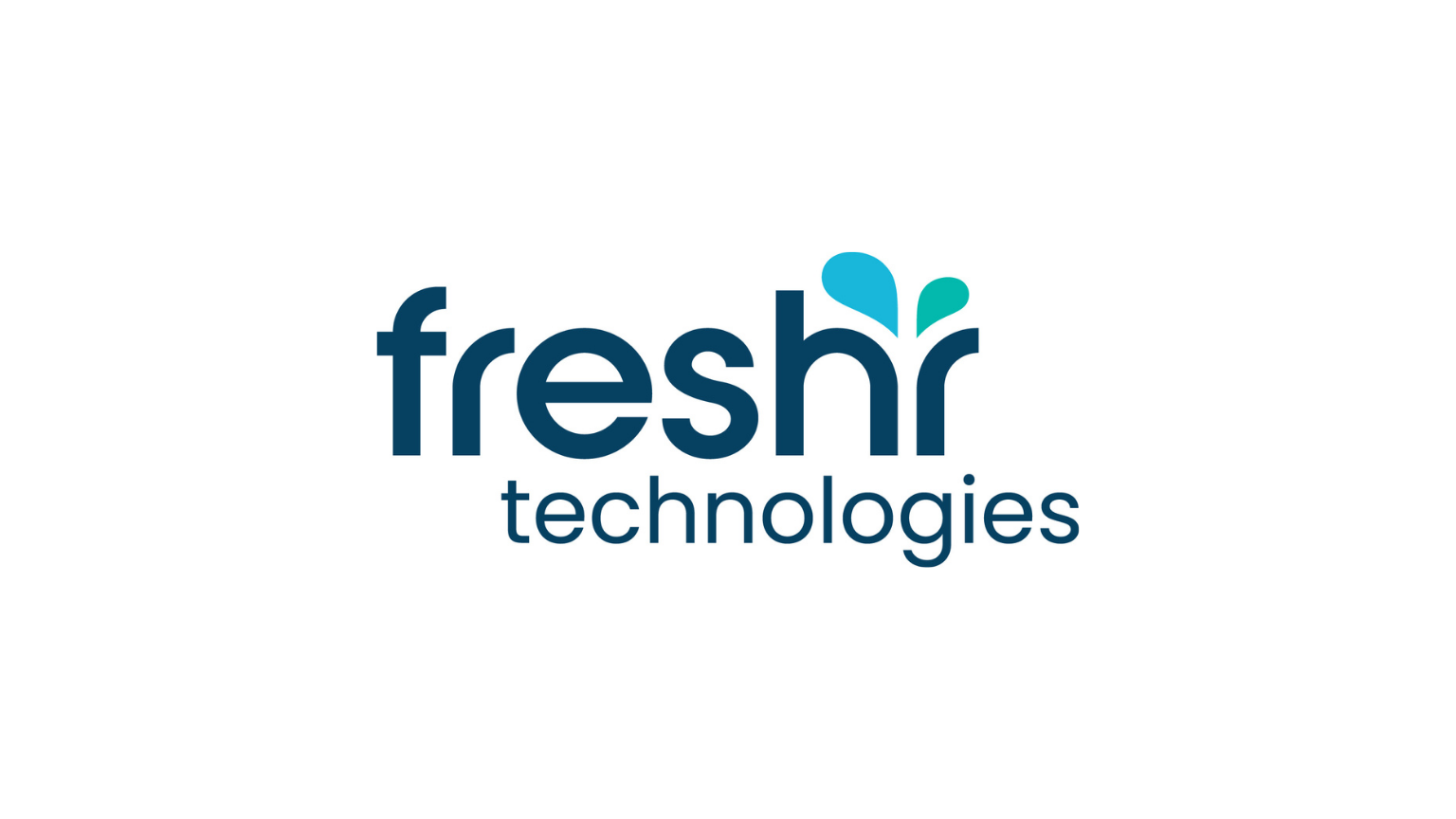 The logo for Freshr Technologies, featuring a stylized 'freshr' with water droplets.