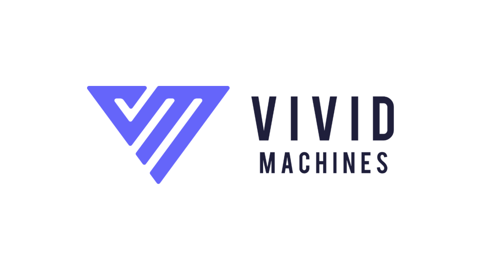 Vivid Machines logo with a purple 'VM' monogram forming a downward triangle.