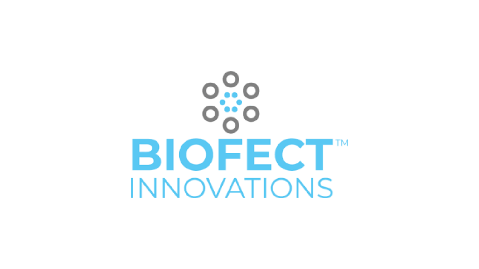 Biofect Innovations logo with a circular, gear-like graphic above the text.