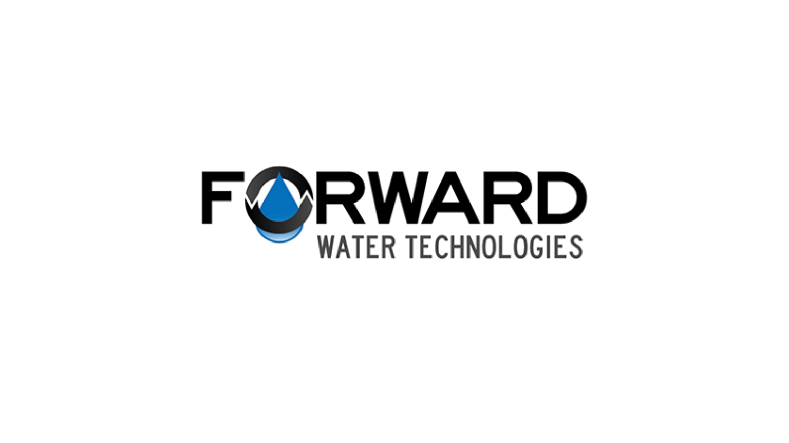 FORWARD WATER TECHNOLOGIES logo with a blue water droplet icon.