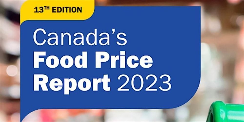 Canada's Food Price Report 2023