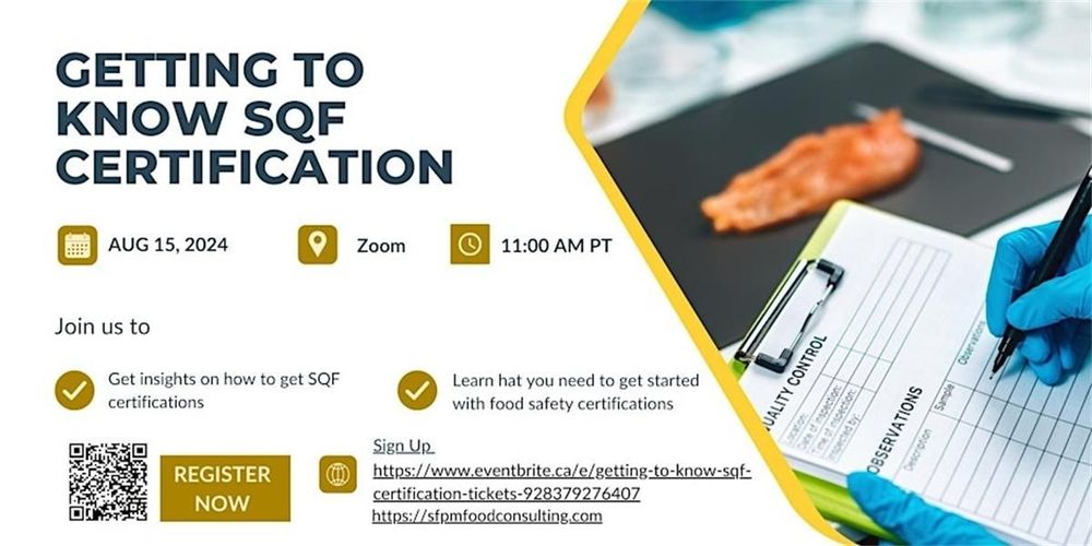 Getting To Know SQF Certification