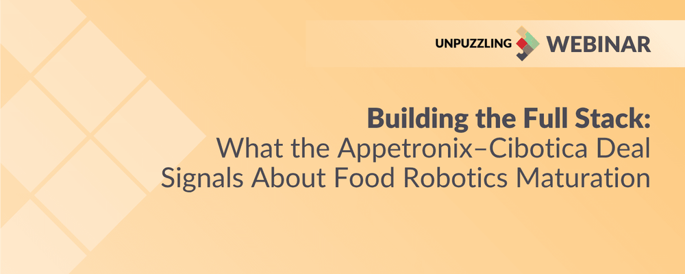 Building the Full Stack: What the Appetronix–Cibotica Deal Signals About Food Robotics Maturation