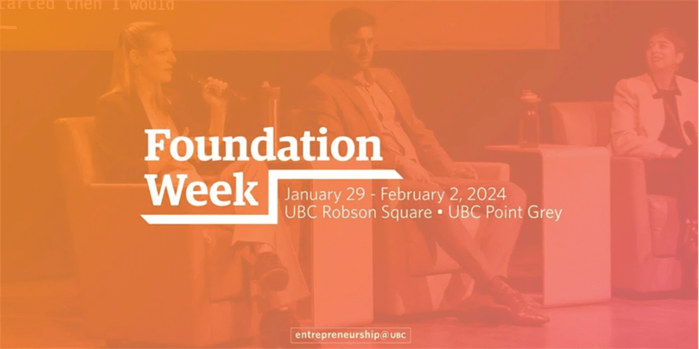 UBC: Foundation Week