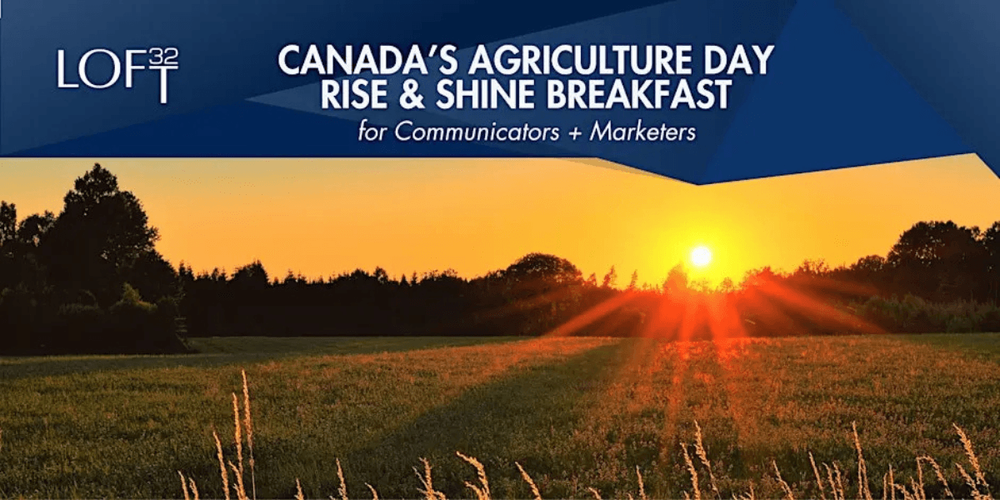 Canada's Ag Day Rise + Shine Breakfast