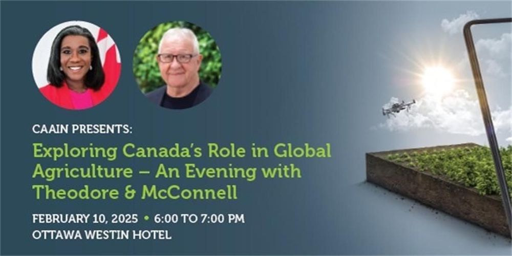 Exploring Canada’s Role in Global Agriculture – An Evening with Theodore & McConnell
