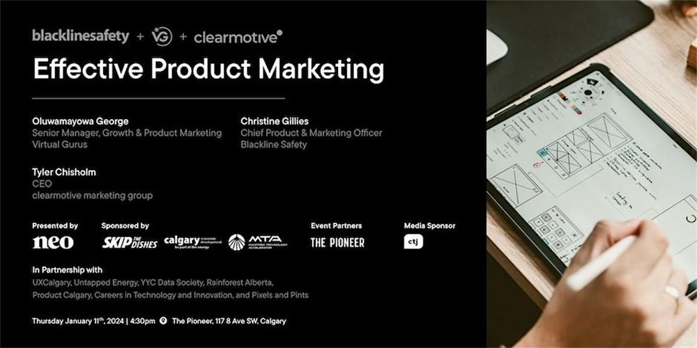 Calgary Tech Thursdays : marketing de produit efficace