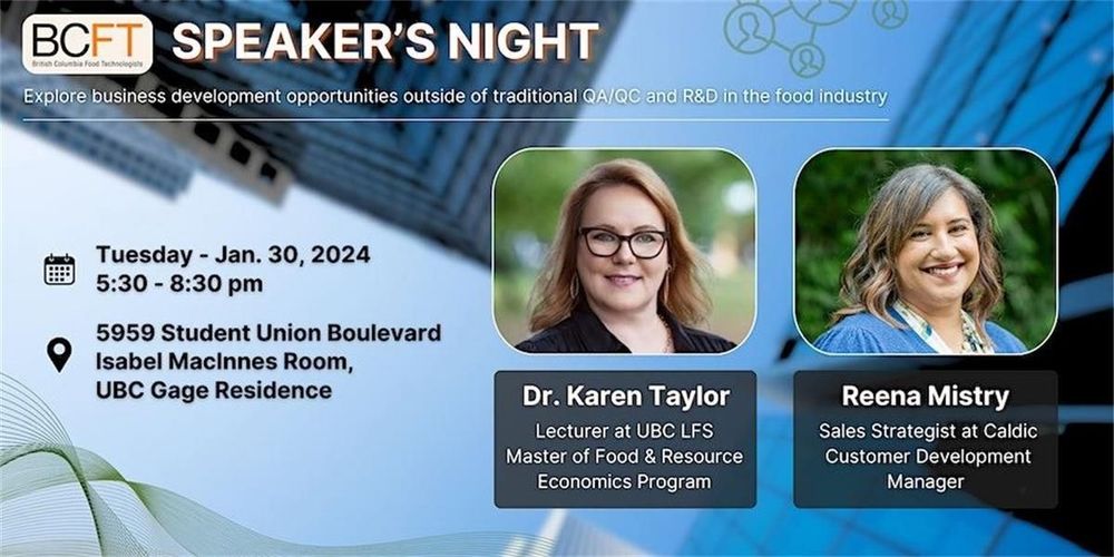 2024 BCFT - Speaker's Night Event
