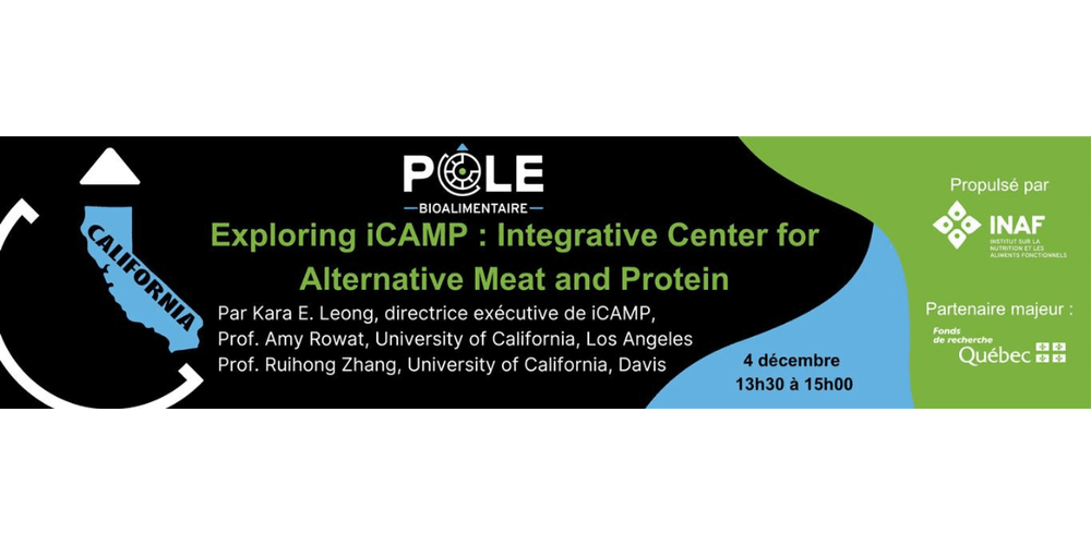 Exploring iCAMP: Integrative Center for Alternative Meat and Protein