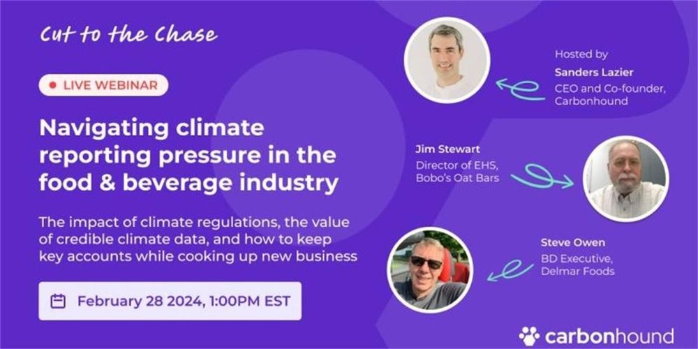 Navigating Climate Reporting Pressure in the Food & Beverage Industry