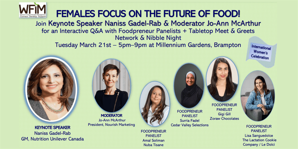 WFIM March event - Females Focus on Future of Food