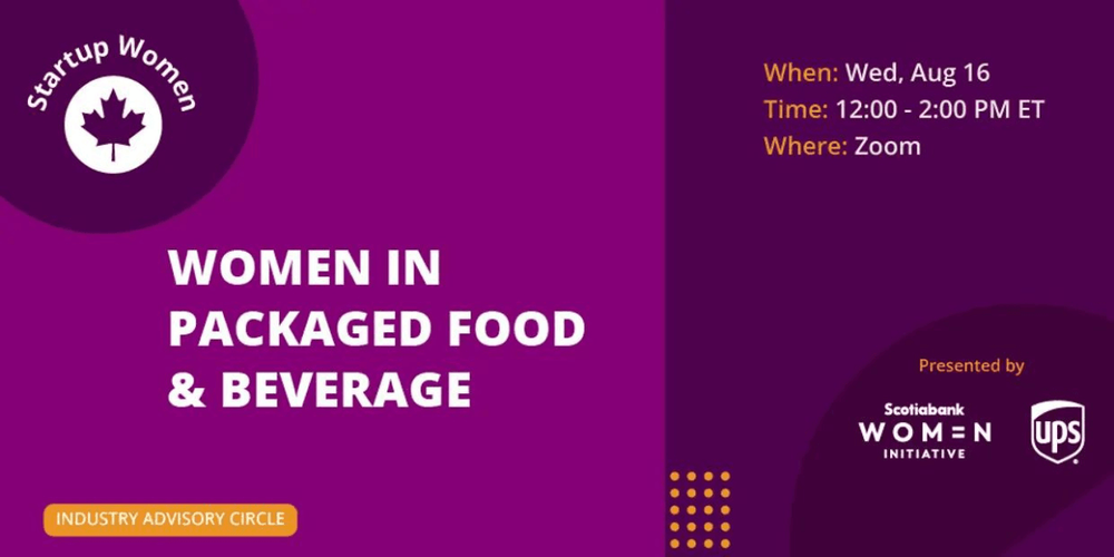 Les femmes en aliments et boissons emballés | femmes en démarrage
