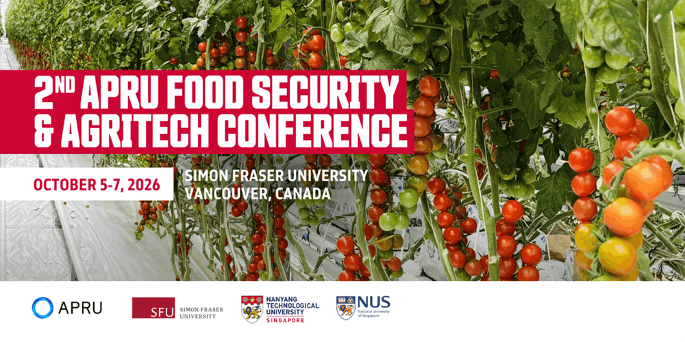 APRU Food Security and Agritech Conference 2026