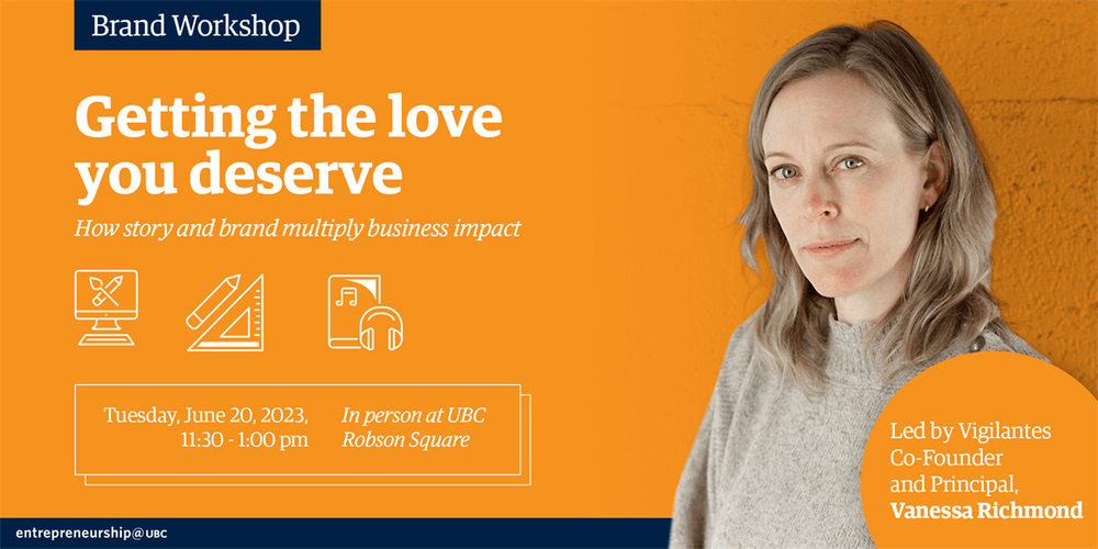 Brand Workshop: Getting the love you deserve