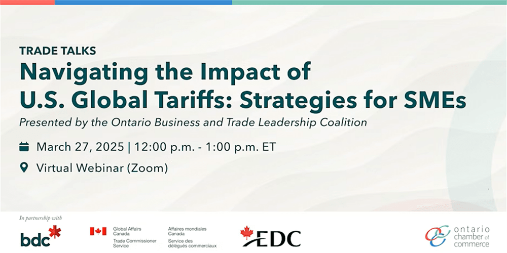Navigating the Impact of U.S. Global Tariffs: Strategies for SMEs