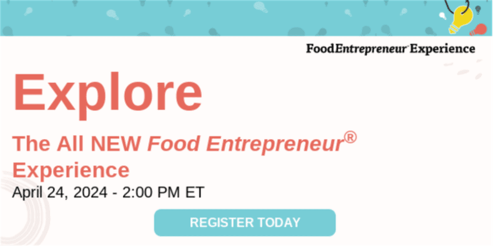Food Entrepreneur Experience