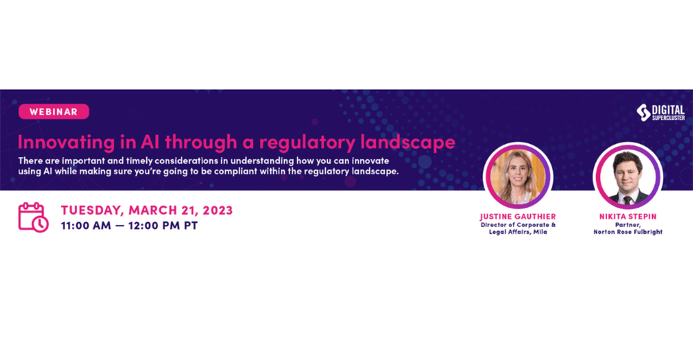 Innovating in AI through a Regulatory Landscape
