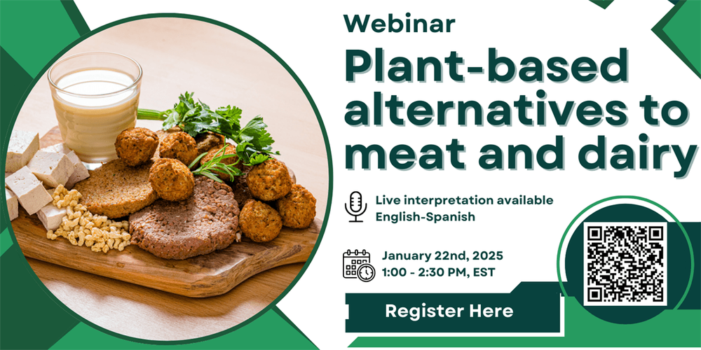 Plant-Based Alternatives to Meat and Dairy