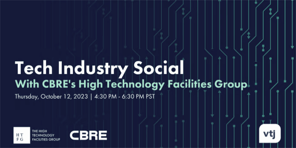 Tech Industry Social by VTJ x CBRE's HTFG