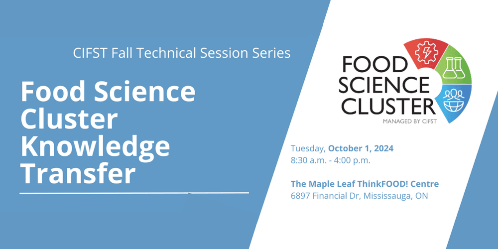 CIFST Fall Technical Session Series