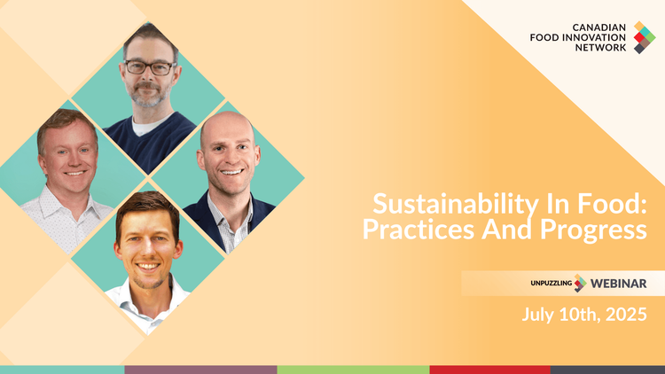 Catch Up: Sustainability in Food Webinar Recording Now Available