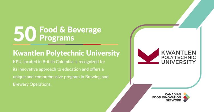 50 Food & Beverage Programs - Kwantlen Polytechnic University