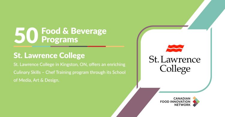 50 Food & Beverage Programs - St. Lawrence College