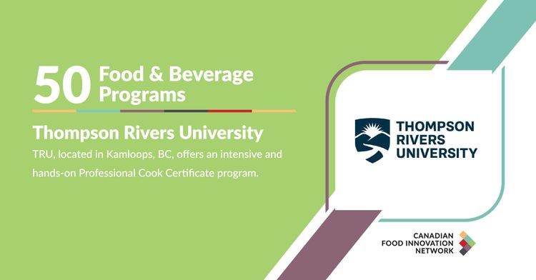 50 Food & Beverage Programs - Thompson Rivers University