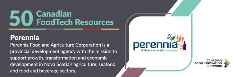 50 ressources canadiennes en technologies alimentaires – Perennia Food and Agriculture Corporation