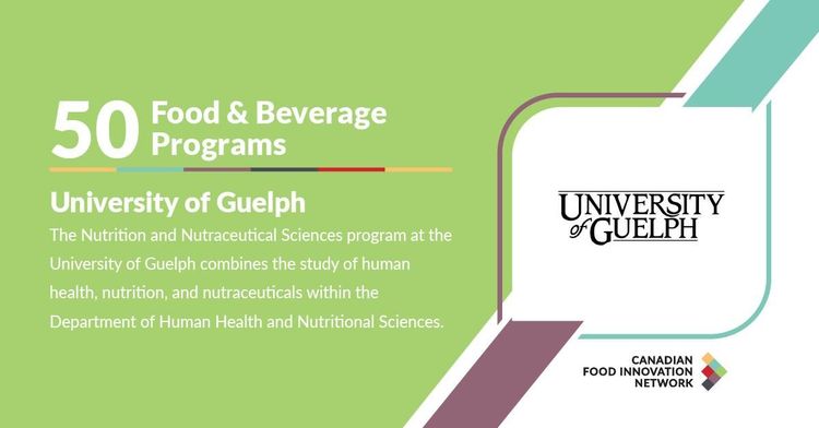50 Food & Beverage Programs - University of Guelph