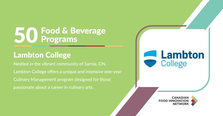 50 Food & Beverage Programs - Lambton College
