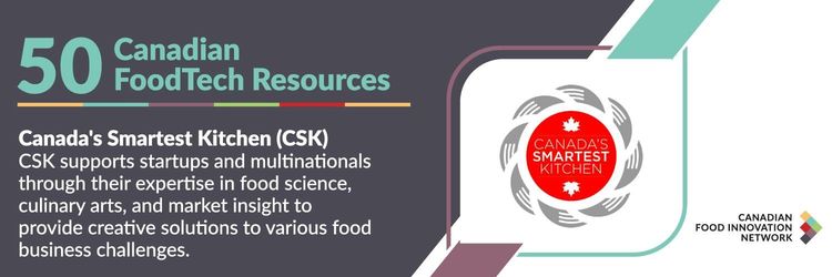 50 ressources canadiennes en technologies alimentaires – Canada’s Smartest Kitchen
