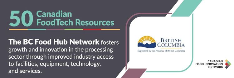50 ressources canadiennes en technologies alimentaires – BC Food Hub Network