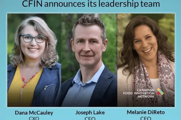 Canadian Food Innovation Network announces leadership team