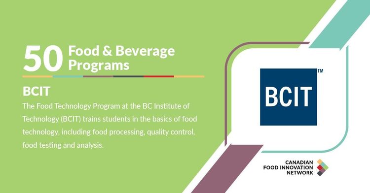 50 Food & Beverage Programs - BCIT