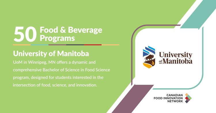 50 Food & Beverage Programs - University of Manitoba