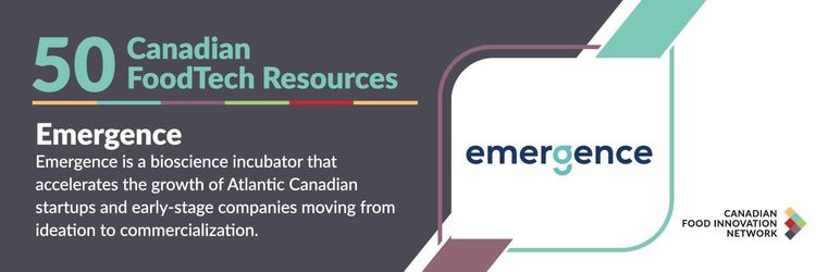 50 ressources canadiennes en technologies alimentaires – Emergence