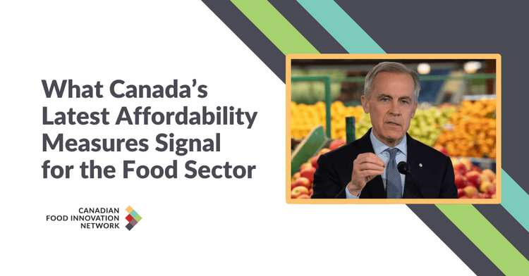 Ce que les plus récentes mesures d’abordabilité du Canada signalent pour le secteur alimentaire