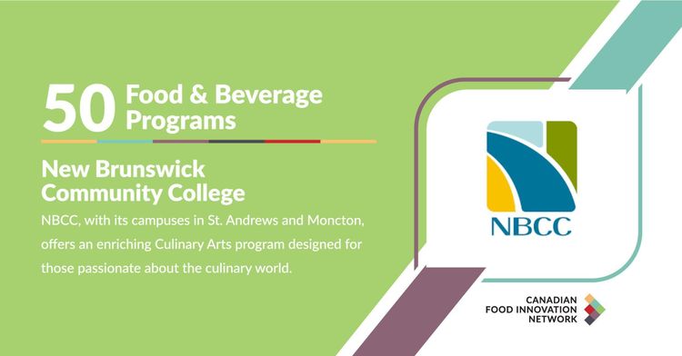 50 Food & Beverage Programs - New Brunswick Community College