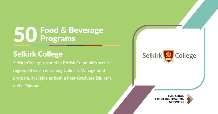 50 Food & Beverage Programs - Selkirk College