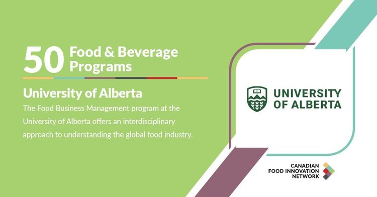 50 Food & Beverage Programs - University of Alberta