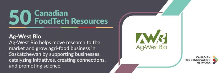 50 ressources canadiennes en technologies alimentaires – Ag-West Bio