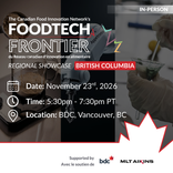 Foodtech Frontier 2026: British Columbia