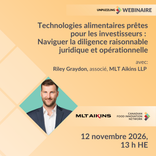 Technologies alimentaires prêtes pour les investisseurs : Naviguer la diligence raisonnable juridique et opérationnelle