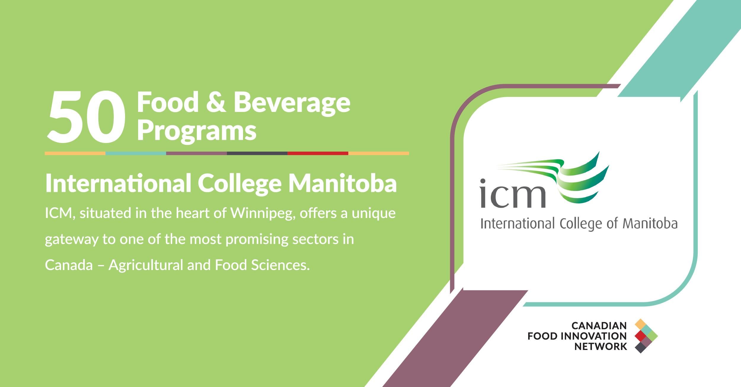 50 Food & Beverage Programs - International College of Manitoba